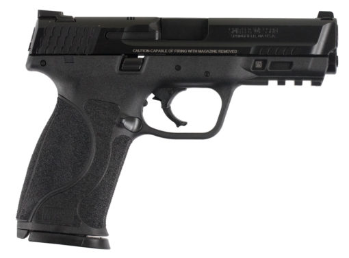 Smith & Wesson 11762 M&P M2.0 40 S&W 4.25" 10+1 Black Black Armornite Stainless Steel Slide Black Interchangeable Backstrap Grip