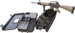 MTM Case-Gard TRB-40 Tactical Range Box  Black Polymer 24.60" L x 11.30" x 8.30" H
