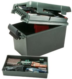 MTM Case-Gard SPUD1-11 Sportsmen's Plus Utility Dry Box Forest Green Polypropylene
