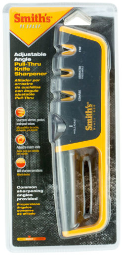 Smiths Products 50264 Adjustable Angle Pull-Thru Sharpener Hand Held Fine