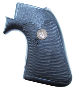 Pachmayr 03163 Presentation Grip Checkered Black Rubber for Ruger Super Blackhawk with Square Trigger Guard