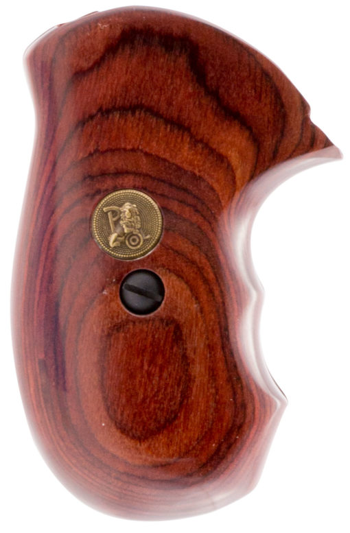 Pachmayr 63010 Renegade Grip Smooth Rosewood Laminate with  Finger Grooves for S&W J Frame