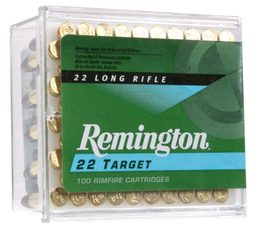Remington Ammunition 21284 Target  22 LR 40 gr Round Nose (RN) 100 Bx/ 50 Cs