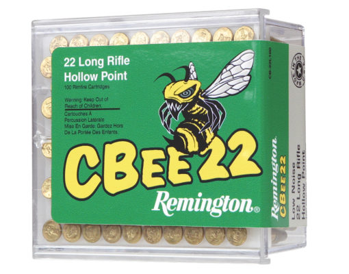 Remington Ammunition 21119 Cbee  22 LR 33 gr Hollow Point (HP) 100 Bx/ 50 Cs