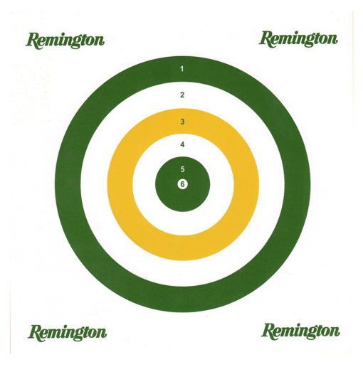 Remington Airguns 89335 Paper Airgun Targets 25 Count Lead Pellets Only