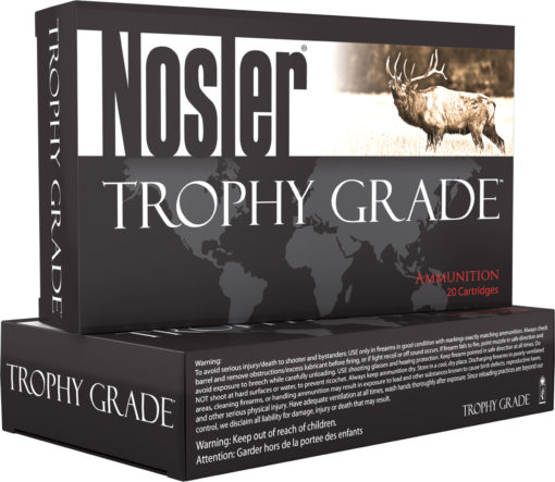 Nosler 60018 Trophy Grade  260 Rem 125 gr Partition (PT) 20 Bx/ 10 Cs