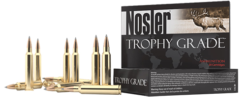 Nosler 60126 Trophy Grade Long Range 300 Win Mag 190 gr AccuBond Long Range 20 Bx/ 10 Cs