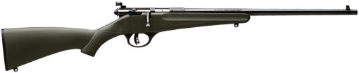 Savage Arms 13790 Rascal  22 LR 1rd Cap 16.10" Blued Rec/Barrel Green Stock Right Hand (Youth)