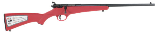 Savage Arms 13795 Rascal  22 LR 1rd Cap 16.10" Blued Rec/Barrel Red Stock Right Hand (Youth)