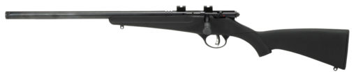 Savage Arms 13841 Rascal FLV-SR 22 Short 1rd Cap 16.13" Matte Blued Rec/Barrel Matte Black Stock Left Hand (Youth)