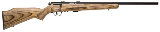 Savage Arms 25700 Mark II BV 22 LR 5+1 Cap 21" HB Matte Blued Rec/Barrel Natural Brown Laminate Stock Right Hand (Full Size) with AccuTrigger