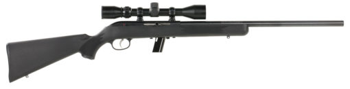 Savage Arms 45100 64 FVXP 22 LR 10+1 Cap 21" Matte Blued Rec/Barrel Matte Black Stock Right Hand (Full Size) Includes Bushnell 3-9x40mm Scope (Scope is Mounted) No AccuTrigger