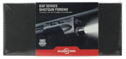 SureFire DSF870 DSF Shotgun Forend Weapon Light Remington 870 200/600 Lumens Output White LED Light 225 Meters Beam Black Anodized Aluminum Body w/Polymer Forend