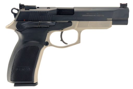 Bersa T9PXT Thunder Pro XT 9mm Luger 4.96" 17+1 Gray Cerakote Black Aluminum Slide Checkered Black Polymer Grip