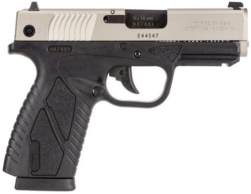 Bersa BP9DTCC BPCC Concealed Carry 9mm Luger 3.30" 8+1 Matte Black Nickel Steel Slide Black Polymer Grip