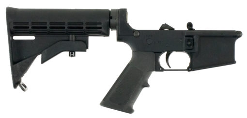 Colt Mfg SP633784 M4 Complete Lower M4 AR Platform 223 Remington/5.56 NATO Black Hardcoat Anodized