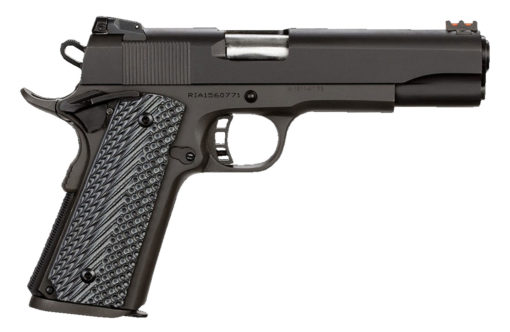 Rock Island 51623 Rock Ultra FS 9mm Luger 5" 9+1 Black Parkerized Black Parkerized Steel Slide Gray G10 Grip