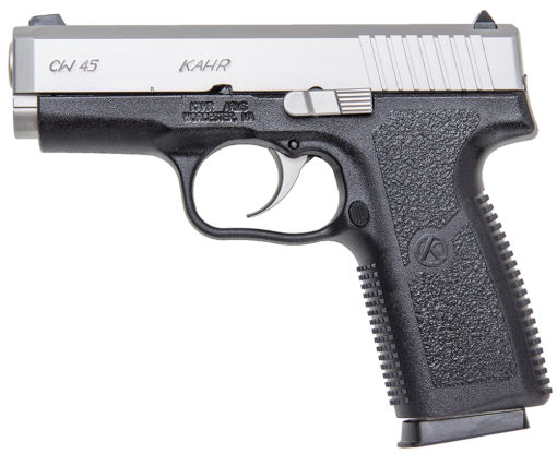 Kahr Arms CW4543 CW  45 ACP 3.64" 6+1 Black Matte Stainless Steel Slide Textured Black Polymer Grip