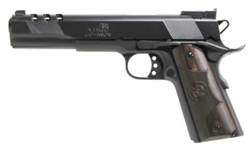 Iver Johnson Arms EAGLEXL10 1911 Eagle XL  10mm Auto 6" 8+1 Matte Blued Black Cerakote Ported Long Slide Diamondwood Walnut with Integrated Logo Grip Adj Sights