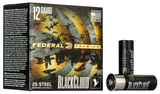 Federal PWBX142BB Black Cloud FS Steel 12 Gauge 3" 1 1/4 oz BB Shot 25 Bx/ 10 Cs