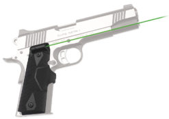 Crimson Trace LG401G Lasergrips  5mW Green Laser with 532nM Wavelength & Black Finish for 1911 Commander