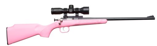 Crickett Bolt Action Youth Rifle Package w/Rifle Pink