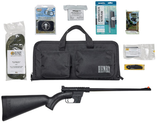 Henry H002BSGB U.S. Survival Pack AR-7 22 LR 8+1 16.13" Black Right Hand