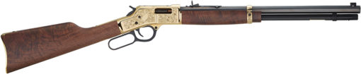 Henry H006CD3 Big Boy Deluxe Engraved 3rd Edition 45 Colt (LC) 10+1 20" Polished Brass American Walnut Right Hand