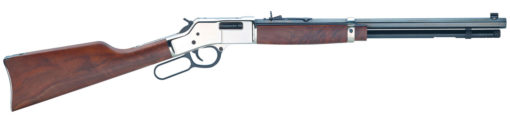 Henry H006SD Big Boy Silver Deluxe Engraved 44 Rem Mag 10+1 20" Silver American Walnut Right Hand