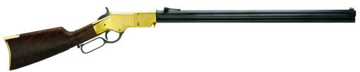 Henry H011 Original Henry Rifle 44-40 Win 13+1 24.50" Polished Brass Fancy American Walnut Right Hand