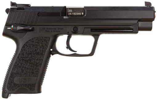HK 81000362 USP Expert V1 9mm Luger 5.20" 10+1 (2) Black Black Steel Slide Black Polymer Grip