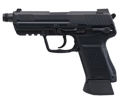 HK 81000024 HK45 Compact Tactical V7 LEM 45 ACP 4.57" 10+1 (2) Black Black Steel Slide Black Interchangeable Backstrap Grip No Manual