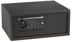 Bulldog BD1035 Digital Laptop Vault Standard Keypad/Key Entry Black Powder Coat Steel 17" x 14.50" x 7.70"