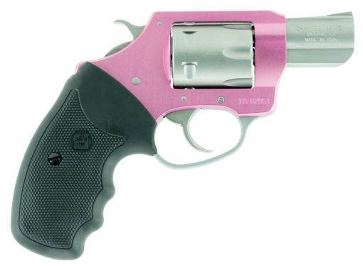 Charter Arms 52330 Pathfinder Pink Lady 22 Mag 6rd 2" Stainless Steel Barrel & Cylinder Pink Aluminum Frame with Black Rubber Grip