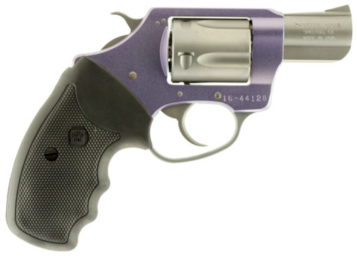 Charter Arms 53840 Undercover Lite Lavender Lady 38 Special 5rd 2" Stainless Steel Barrel & Cylinder Lavender Aluminum Frame with Black Rubber Grip