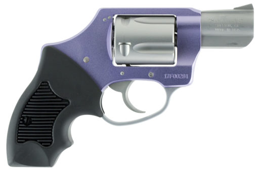 Charter Arms 53841 Undercover Lite Lavender Lady 38 Special 5rd 2" Stainless Steel Barrel & Cylinder Lavender Aluminum Frame with Black Rubber Grip