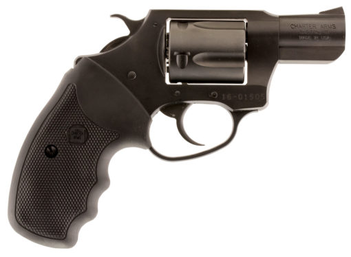 Charter Arms 63820 Undercover  38 Special 5rd 2" Overall Black Nitride Stainless Steel with Black Rubber Grip
