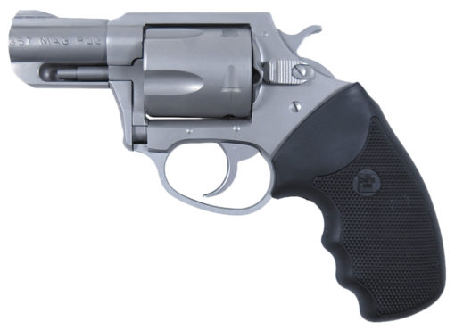 Charter Arms 73520 Mag Pug  357 Mag 5rd 2.20" Overall Stainless Steel with Black Rubber Grip