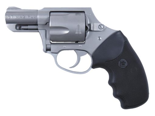Charter Arms 73521 Mag Pug  357 Mag 5rd 2.20" Overall Stainless Steel with Black Rubber Grip