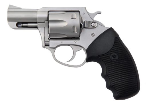 Charter Arms 74020 Pitbull  40 S&W 5rd 2.30" Overall Matte Stainless Steel with Black Rubber Grip