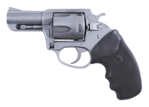 Charter Arms 74420 Bulldog  44 S&W Spl 5rd 2.50" Overall Stainless Steel with Black Rubber Grip