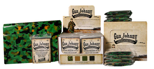 Gun Johnny GJ255 Disposable Waterproof Gun Bag Treated Plastic 12"x70" Tan
