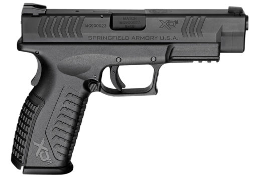 Springfield Armory XDM9201HCE XD-M  9mm Luger 4.50" 19+1 Black Black Melonite Steel Slide Black Interchangeable Backstrap Grip