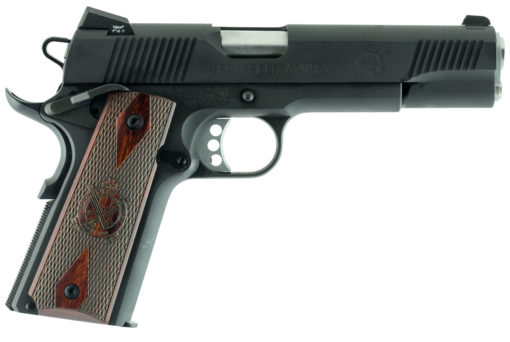 Springfield Armory PX9109LCA 1911 Loaded *CA Compliant 45 ACP 5" 7+1 Black Parkerized Carbon Steel Crossed Cannon Cocobolo Grip