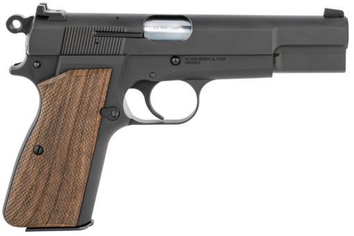Springfield Armory HP9201 SA-35  9mm Luger 4.70" 15+1 Matte Blued Carbon Steel Frame & Slide Checkered Walnut Grip