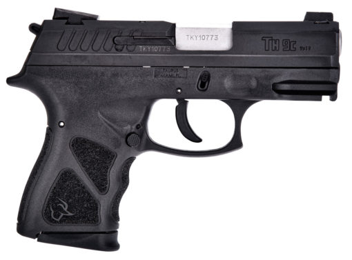Taurus 1TH9C031 TH9c  9mm Luger 3.54" 17+1 Black Frame w/Rail Matte Black Steel Slide Black Polymer Grip