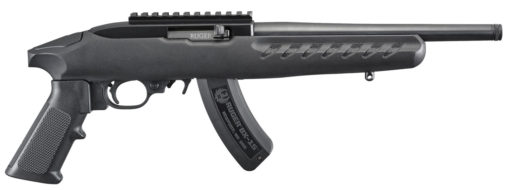 Ruger 4923 22 Charger 22 LR 10" 15+1 Matte Black Rec Black Polymer Grip Right Hand with Picatinny Rail Includes Bipod