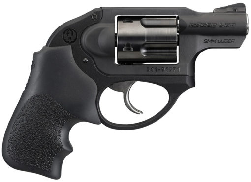 Ruger 5456 LCR  9mm Luger 5rd 1.87" Black PVD Cylinder Matte Black Stainless Steel Frame Black Hogue Tamer Monogrip Grip