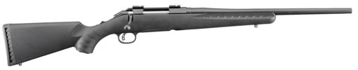 Ruger 6909 American Compact 7mm-08 Rem 4+1 18" Matte Black Black Synthetic Stock Right Hand