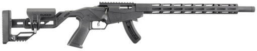 Ruger 8400 Precision Rimfire 22 LR 18" 15+1 Black Hard Coat Anodized Adjustable Quick-Fit Precision w/One-Piece Chassis Stock Threaded Barrel
